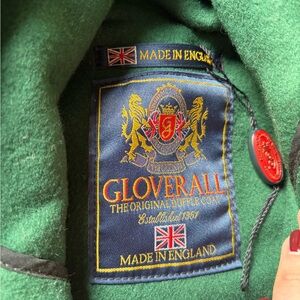 1980s VTG Gloverall Green Duffle Coat for Men